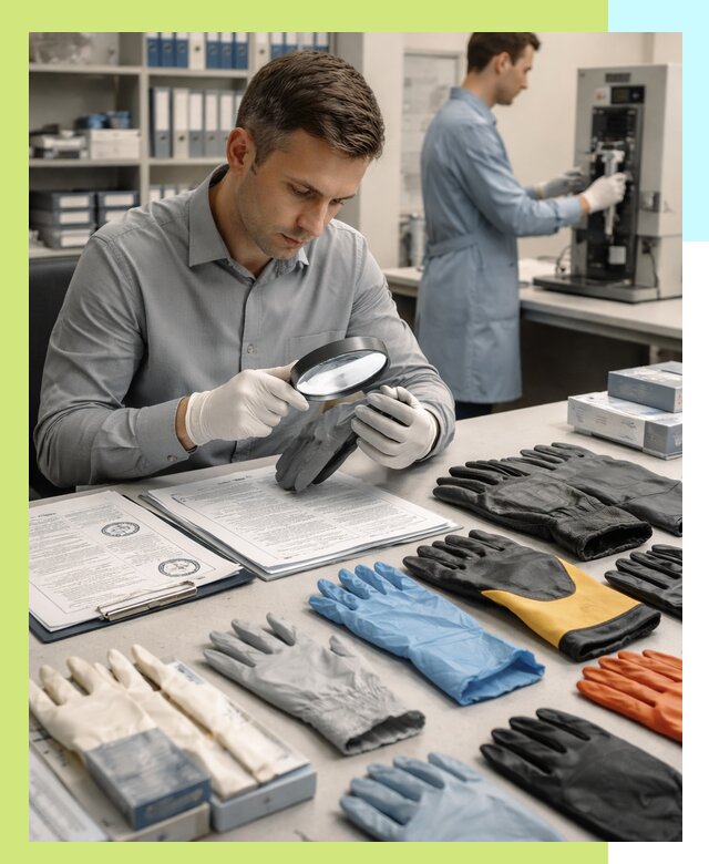 Сертификация перчаток и средств защиты продукции в Елабуге