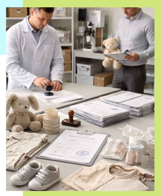 Сертификация детских товаров в Елабуге от 15192 р. | Алешин-Лбг