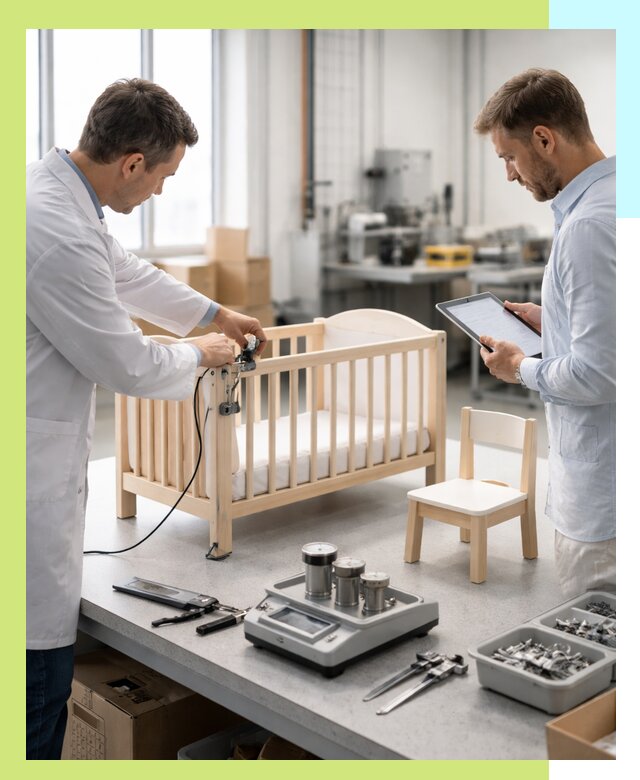 Сертификация детской мебели и проверка безопасности в Елабуге