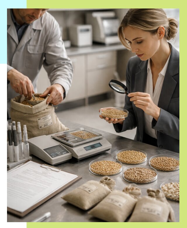 Сертификация зерна в Елабуге по цене от 15192 р. | Алешин-Лбг