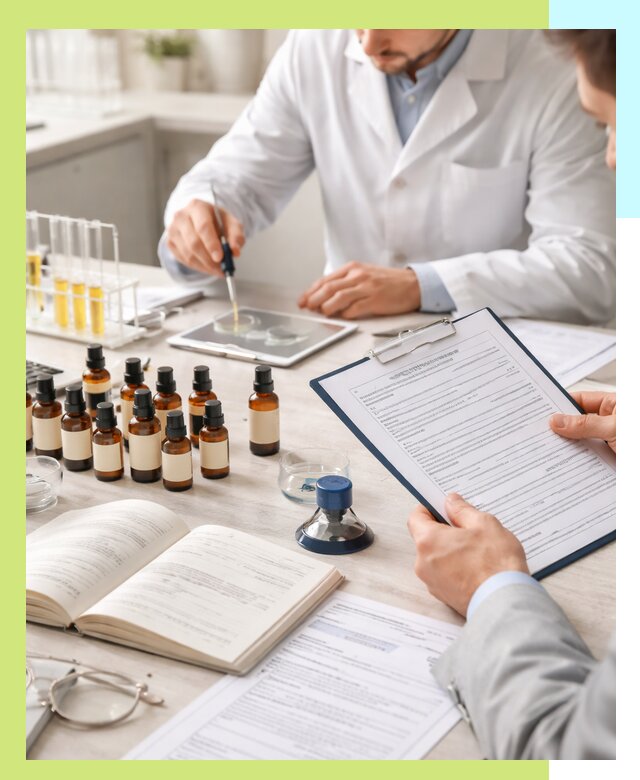 Сертификация эфирных масел и документация качества в Елабуге
