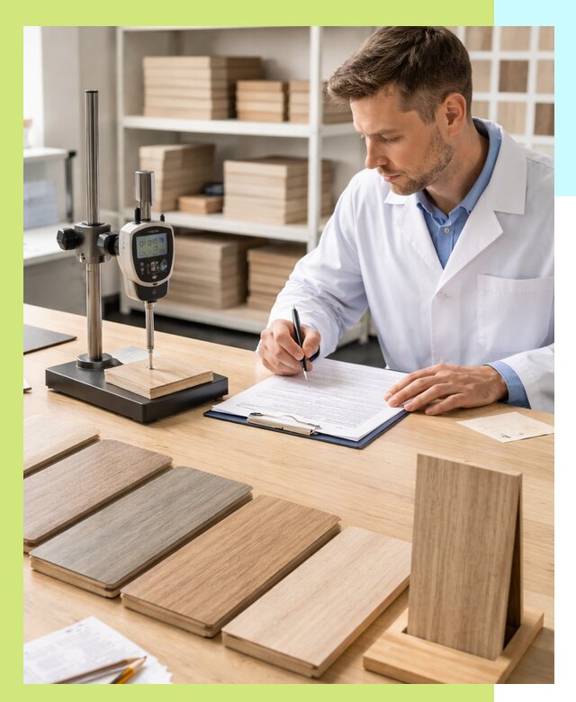 Сертификация ламината с испытаниями и оформлением документов в Елабуге