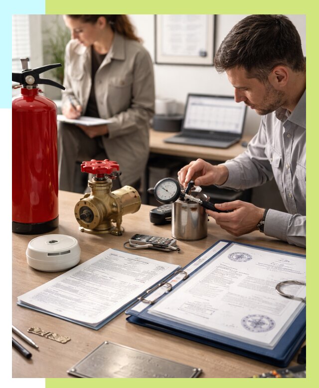 Сертификация пожарного оборудования в Елабуге от 15192 р.|Алешин-Лбг