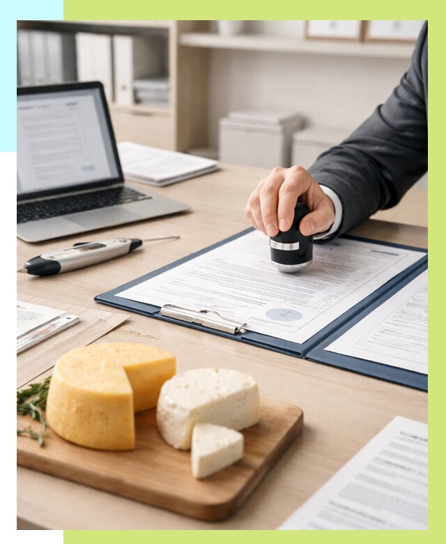 Сертификация сыров в Елабуге от 15192 р | Сертификат на сыр Алешин-Лбг