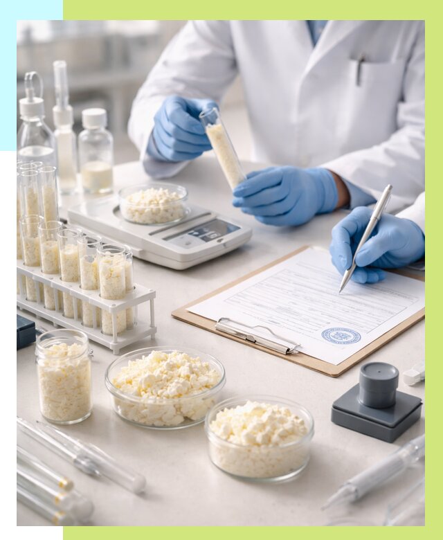 Сертификация творога в Елабуге от 12154 р. под ключ | Алешин-Лбг