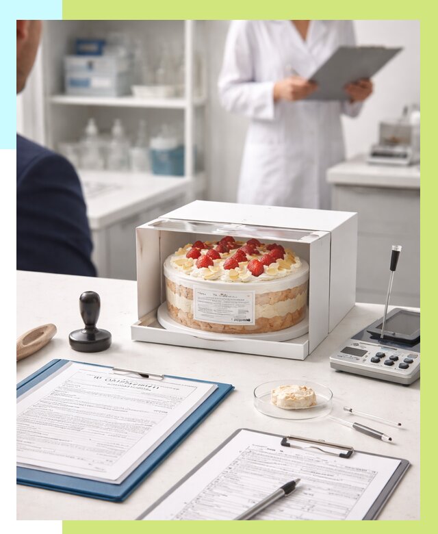 Сертификация тортов в Елабуге от 9115 р. заказать | Алешин-Лбг