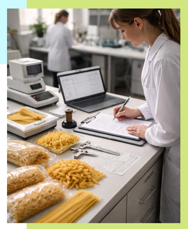 Сертификация макаронных изделий в Елабуге от 15192 р. | Алешин-Лбг