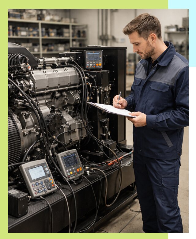 Сертификация дизельных генераторов и их оборудования в Елабуге