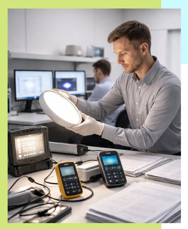 Сертификация светильников в Елабуге: испытания и оформление