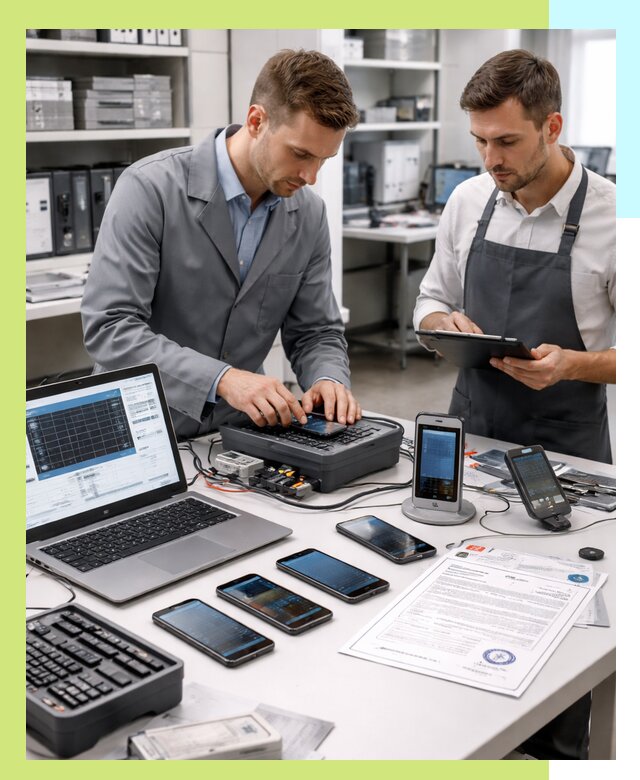 Сертификация мобильных телефонов и смартфонов в Елабуге под ключ