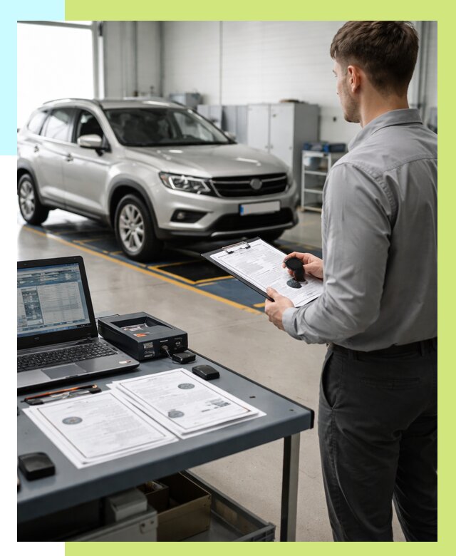 Сертификация транспортных средств в Елабуге от 12154 р. | Алешин-Лбг