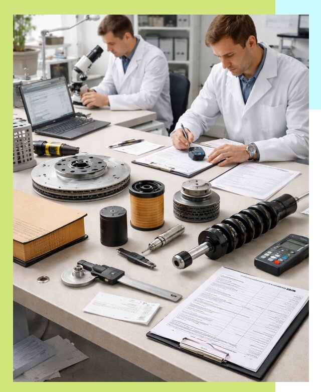 Сертификация автозапчастей и комплектующих в Елабуге по ГОСТ