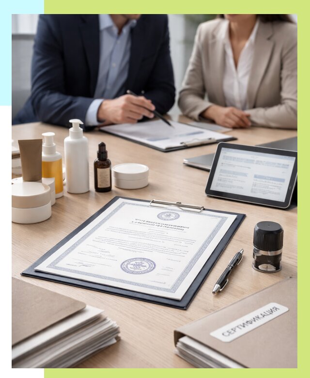 Сертификат на товар в Елабуге от 7596 р. быстро | Алешин-Лбг