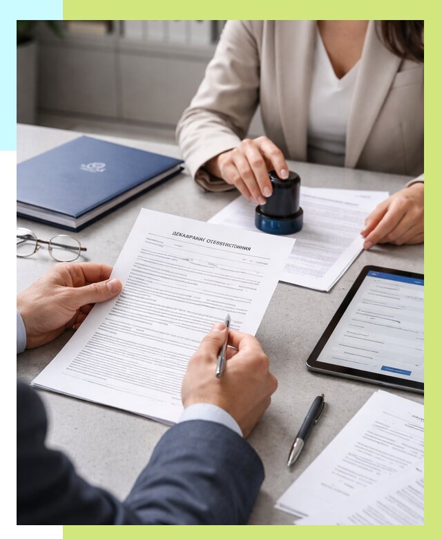 Декларация ГОСТ Р в Елабуге от 8609 р оформить в Алешин-Лбг