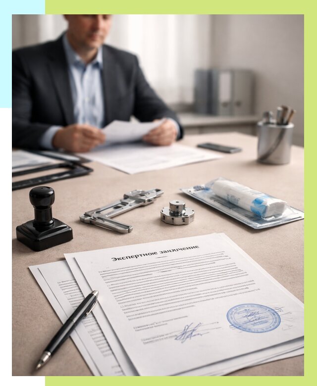 Экспертное заключение на продукцию в Елабуге от 8609 р. | Алешин-Лбг