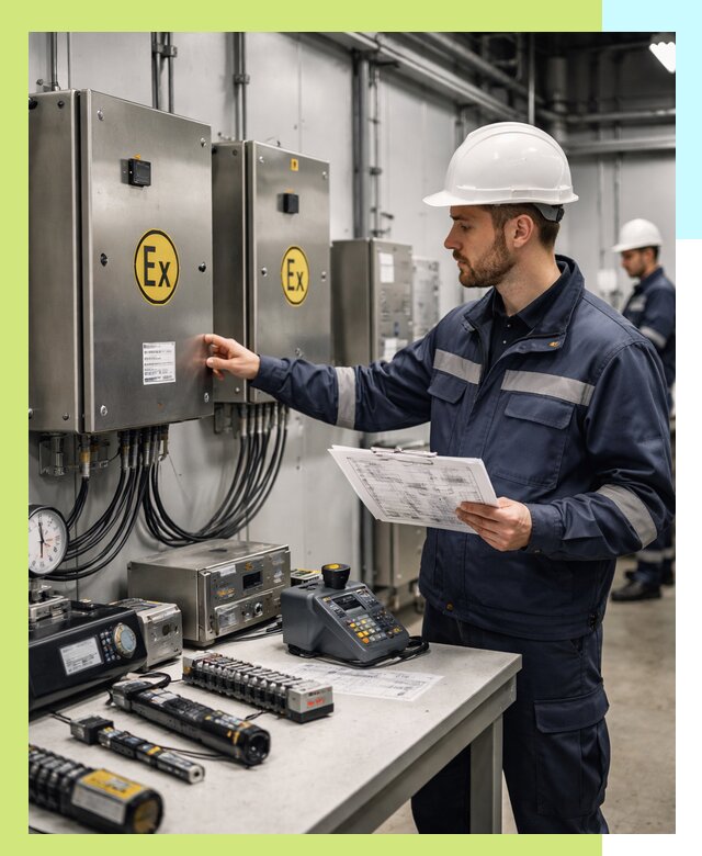 Сертификат взрывозащиты промышленного оборудования в Елабуге