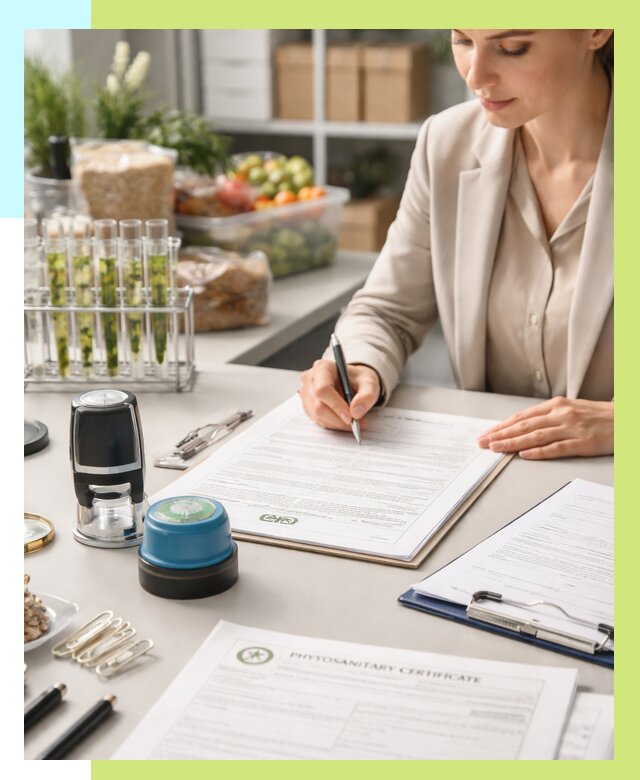 Фитосанитарный сертификат оформить в Елабуге от 4558 р. | Алешин-Лбг