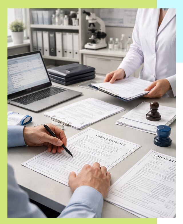 Оформление сертификата GMP в Елабуге для фармпроизводства