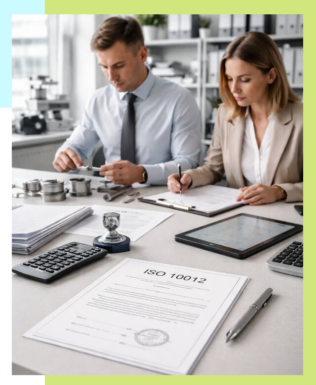 Сертификат ISO 10012 в Елабуге от 25320 р. — Алешин-Лбг