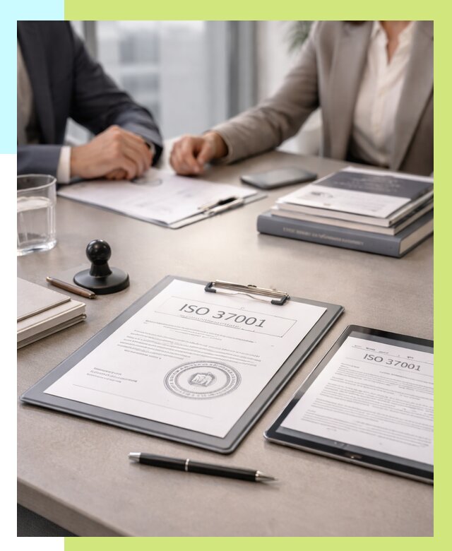 Сертификат ISO 37001 в Елабуге оформить от 121536 р. Алешин-Лбг