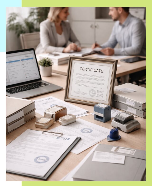 Сертификация компании в Елабуге от 45576 р. | Алешин-Лбг — заказ